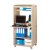 Armoire Informatique Mobile Chêne Naturel 2 Tiroirs