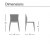 Lot de 2 Chaises design Bois DIESIS 