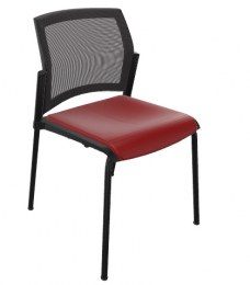 Lot de 4 Chaises de réunion EASY PRO assise Vynile