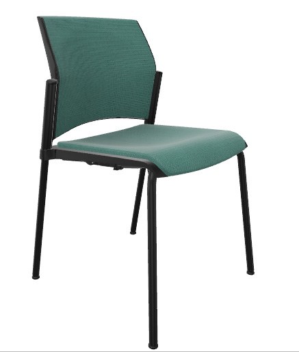 Lot de 4 Chaises EASY PRO dossier résille TALE