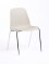 Lot de 4 Chaises en polypropylène CHARLENE pastel