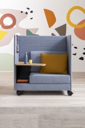 Fauteuil Acoustique ATELIER avec Tablette et Niche