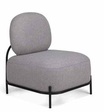 Fauteuil design ICARE Pieds Métal