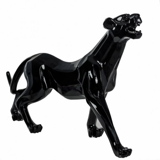 Sculpture moderne en résine BAGHEERA H 65 cm