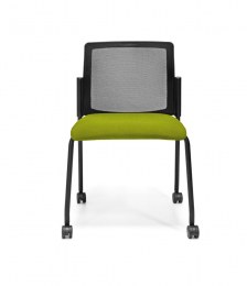 Lot de 2 Chaises sur Roulettes SWITCH Dossier Résille