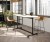 Table Haute Nomade Ovale EVOLVE Plateau Rabattable